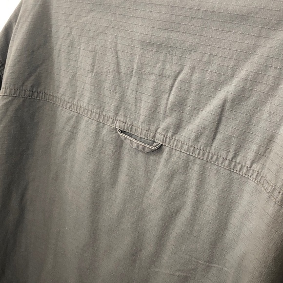 Levi's Men's Charcoal gray green long sleeve sherpa lined Shirt Jacket sz Large - Picture 14 of 16